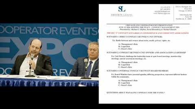Keeping the Peace - Conflict Management Tips for Boards & Property Managers