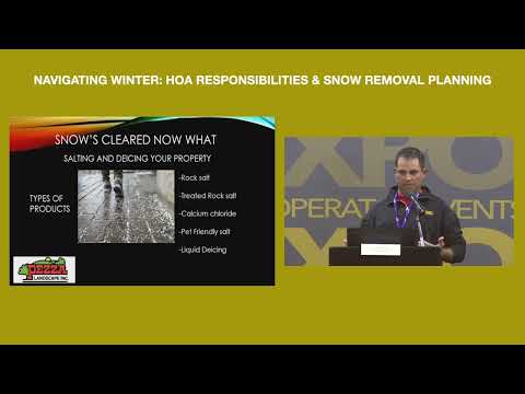 2025 CooperatorEvents Fall Chicagoland Expo Seminar: Navigating Winter: HOA Responsibilities & Snow Removal Planning