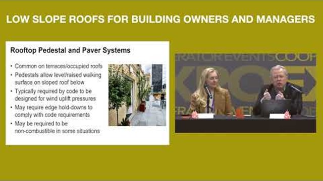 2025 CooperatorEvents Fall Chicagoland Expo Seminar: Low Slope Roofs for Building Owners and Managers