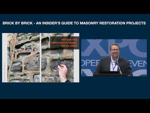 2025 CooperatorEvents Fall Chicagoland Expo Seminar: Brick By Brick - an Insider's Guide to Masonry Restoration Projects