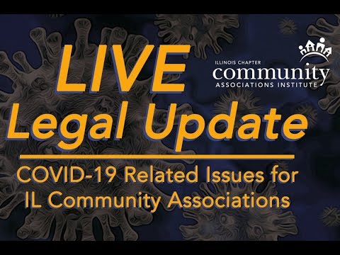 COVID-19 Related Issues for Illinois Community Associations