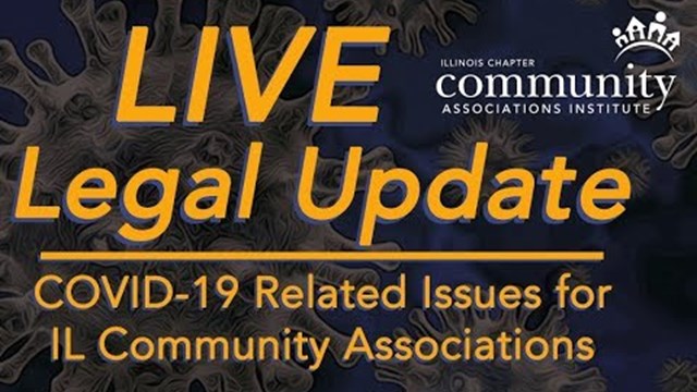 COVID-19 Related Issues for Illinois Community Associations